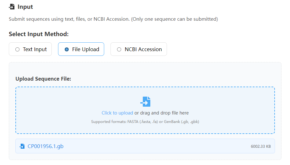 Z-curve Segmenter File Input